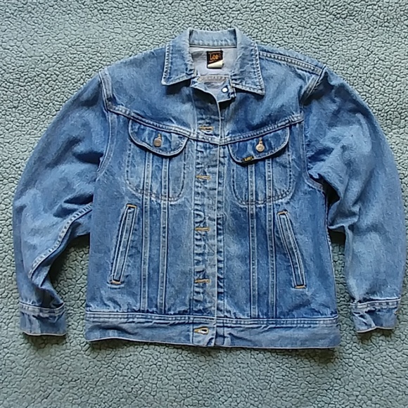 lee oversized denim jacket